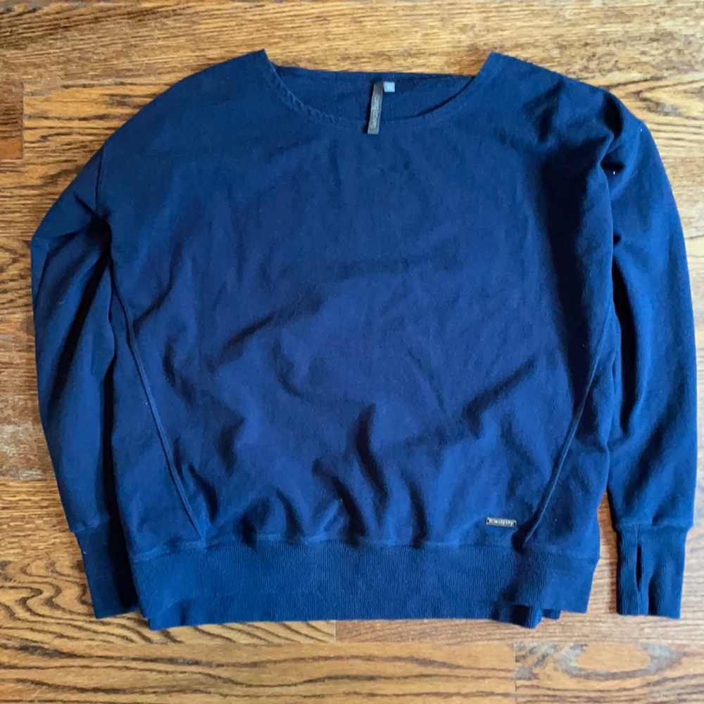 Sweaty Betty Navy Sweatshirt Size XS